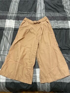 George Tan Cotton Elastic-Waist Pants